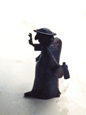 Versuchungen (Bronze, h 16 cm 1990)