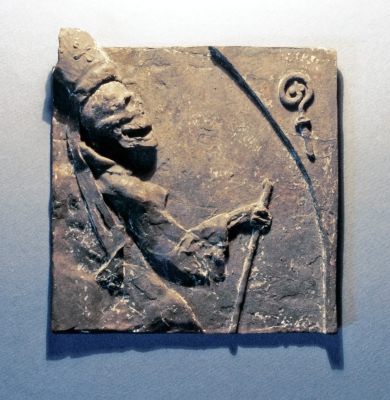 CASVS II (Bronze, Relief 17 x 18 cm, 1992)