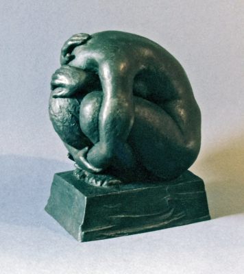 der Dibbuk (Bronze, h 14 cm, 1994)