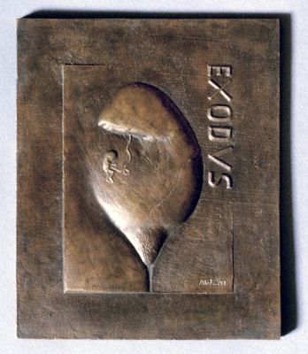 EXODVS (Bronze, Relief h 20 cm, 1991)