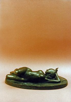 Erwachende (Bronze, 18 x 24 cm, 1994)